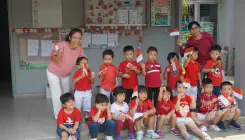 K1 Class  Independence Day Celeberation at St Aurelia